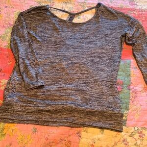 Super cute open back Athleta sweatshirt